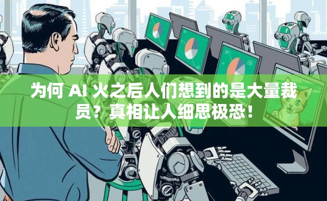 为何 AI 火之后人们想到的是大量裁员